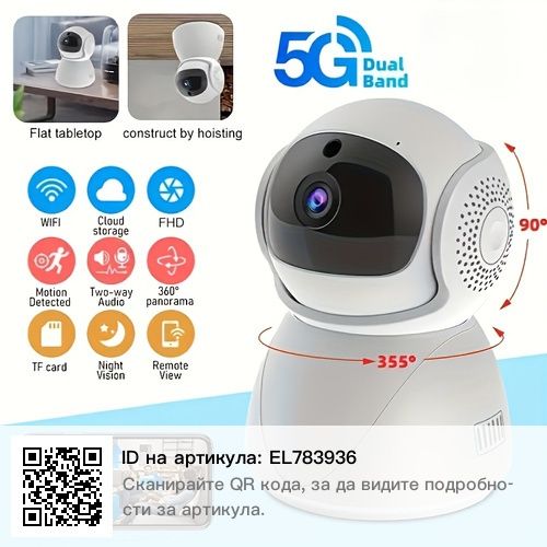 Ptz wi fi камера бебефон