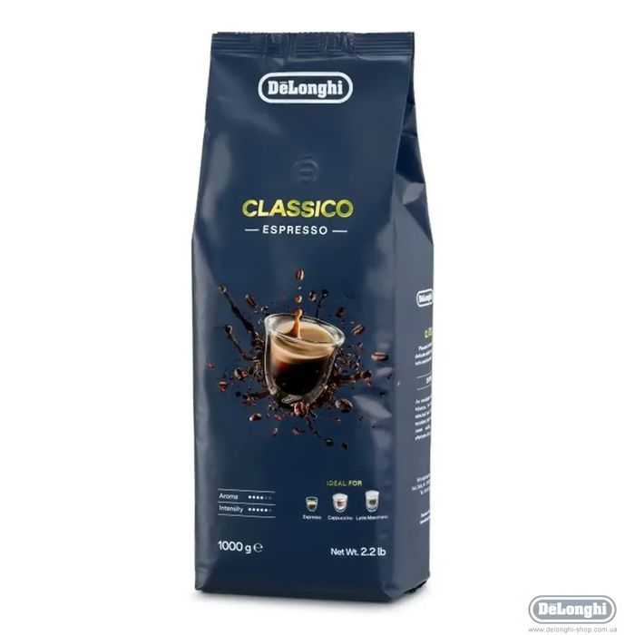 Кофе в зернах Delonghi 100% Arabica Kimbo
