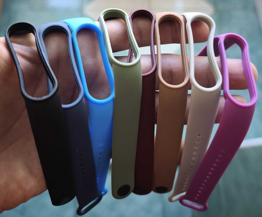 Curele Xiaomi Mi band 3-4-5-6-7 toate culorile curcubeului