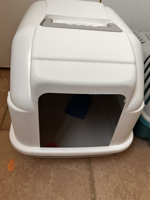 Letiera pisici plus lopetica si tofu lavanda