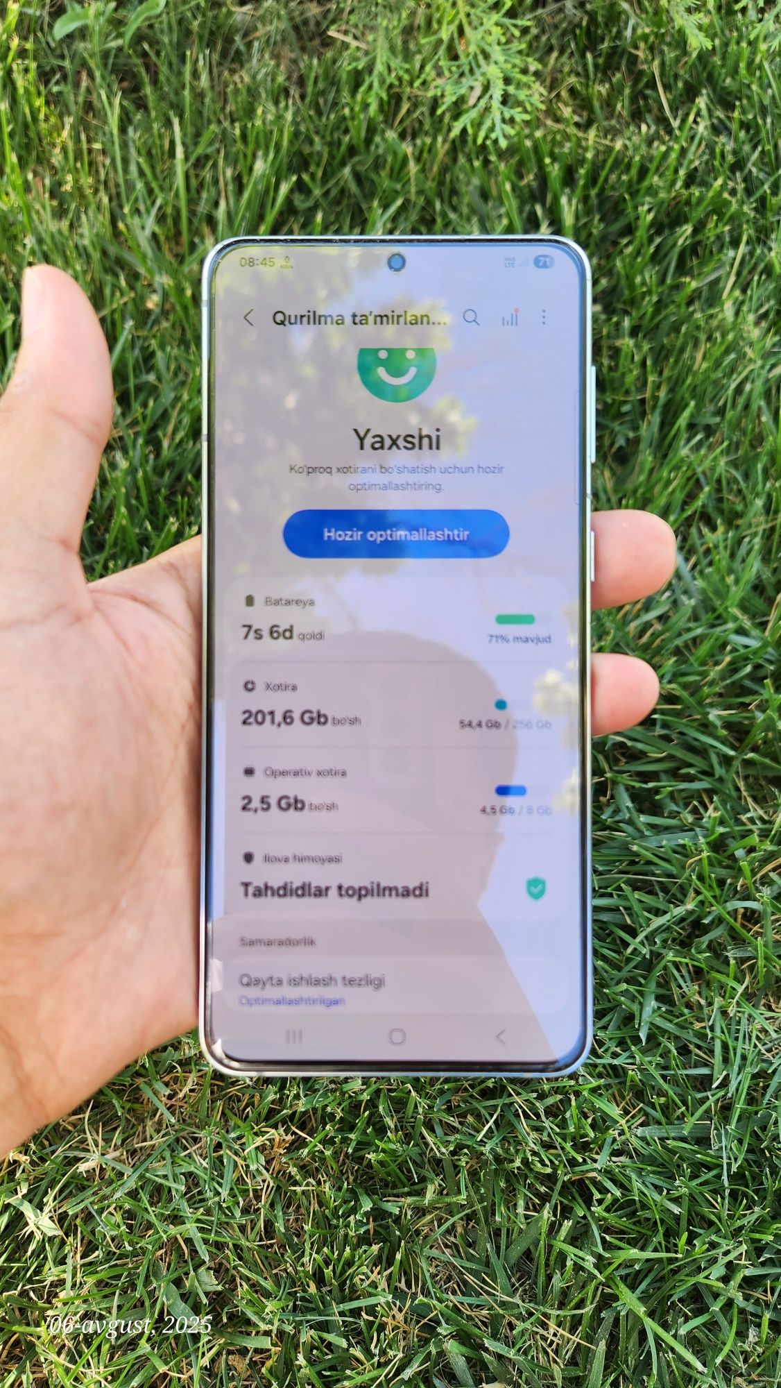 Samsung S21 Plus 5G 8+8/256 GB. Imei official o'tgan tayyor