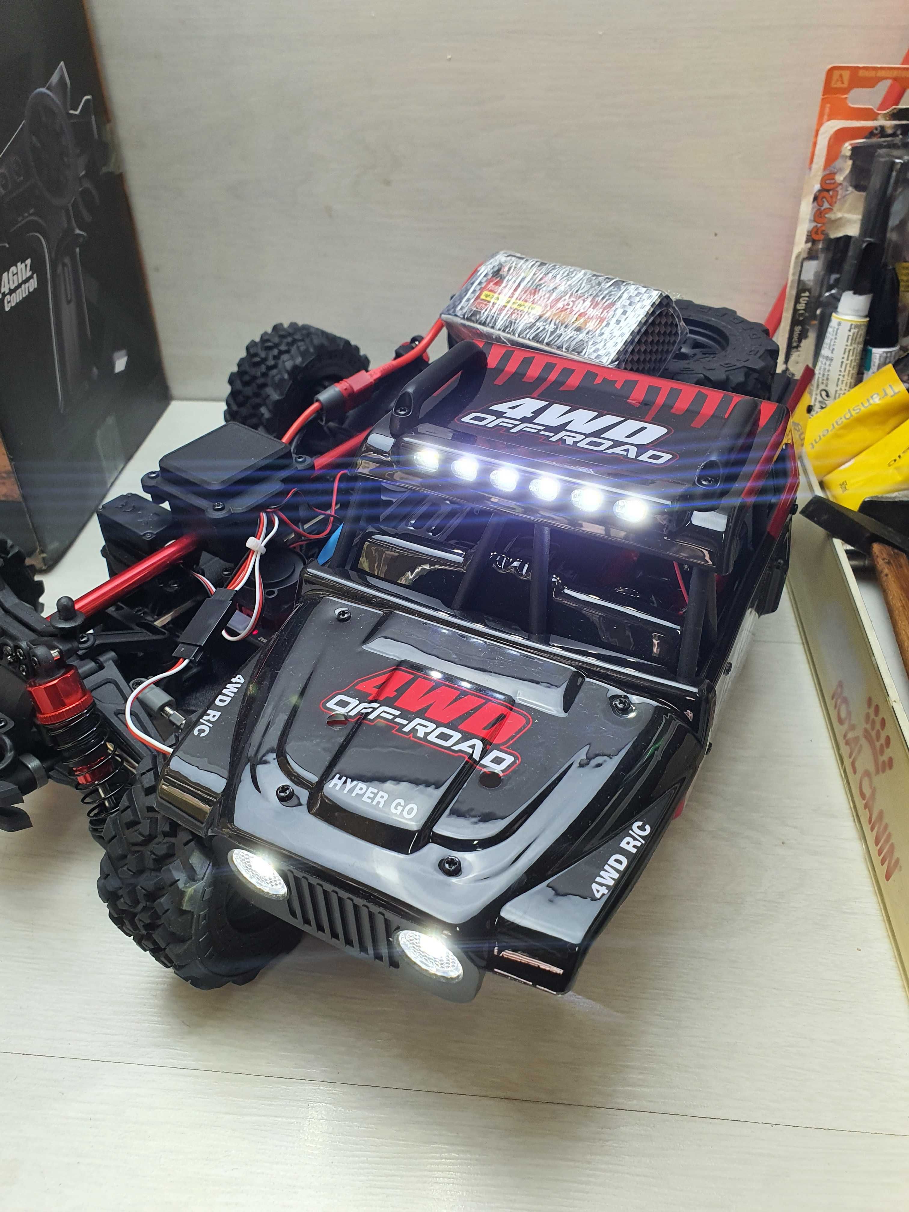 RC Количка MJX 1/14 Hyper Go 14209 80KM/H Brushless RC Car 4WD - Нова