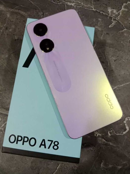 Oppo A78 256 гб (Аркалык Ш.Жанибека 83)Лот 804103