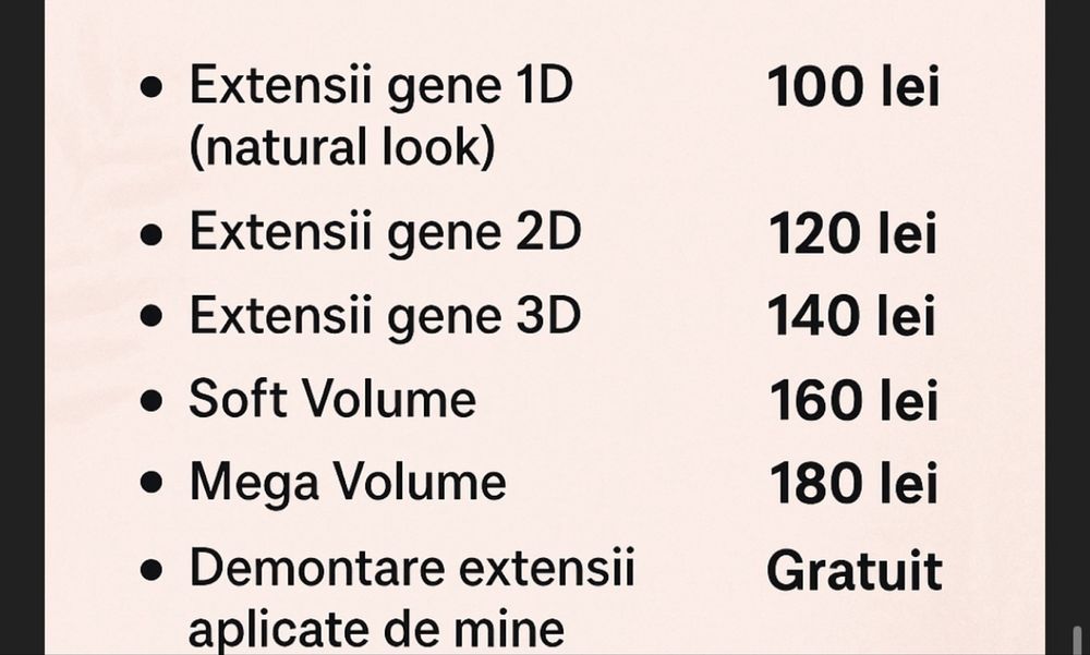 Extensii de gene fir cu fir