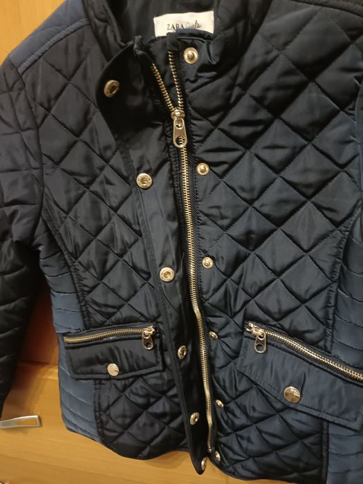 Geaca Zara fete bleumarin