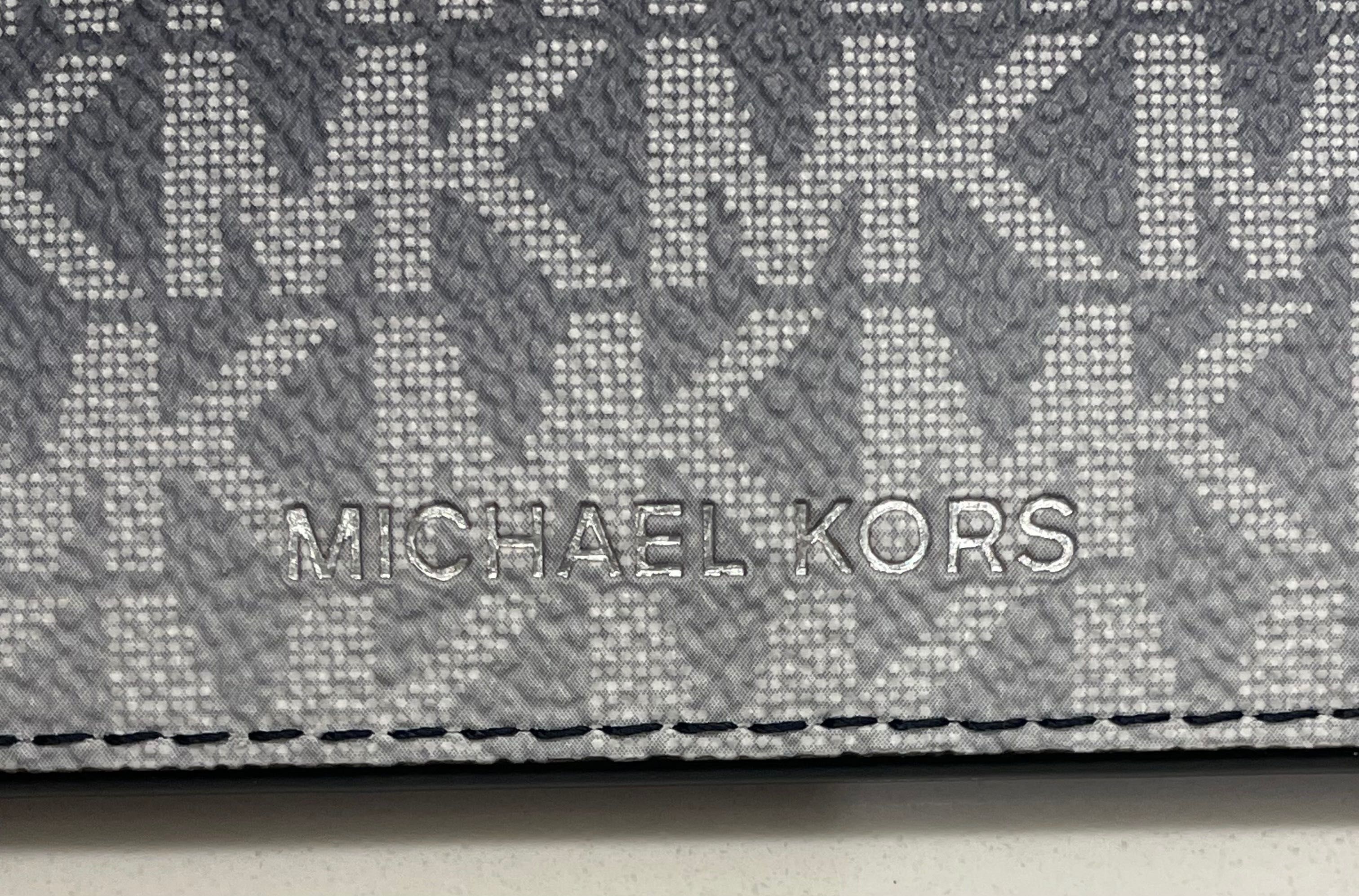 Michael Kors чехол для карт с логотипом Cooper Signature 100% кожа