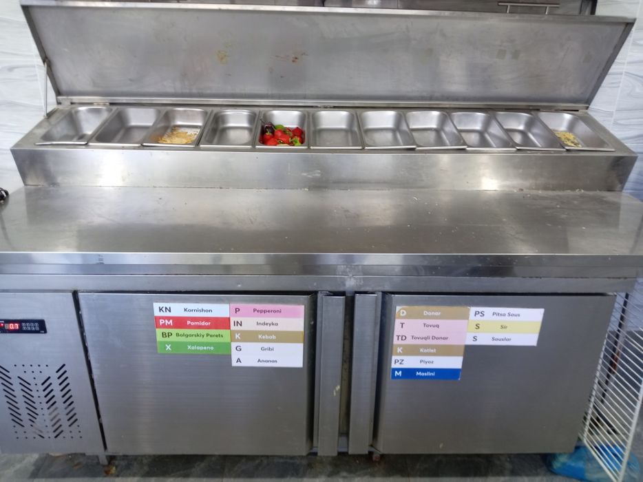 Fasfut uchun minisovka haladelnik nijaveka hamma joyi.