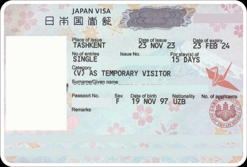 Yaponiya Sayohat vizalari (Double visas with 6 month duration)