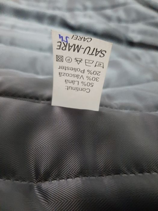 Vand scurta barbateasca de Satu Mare cu gluga, 50% lana.