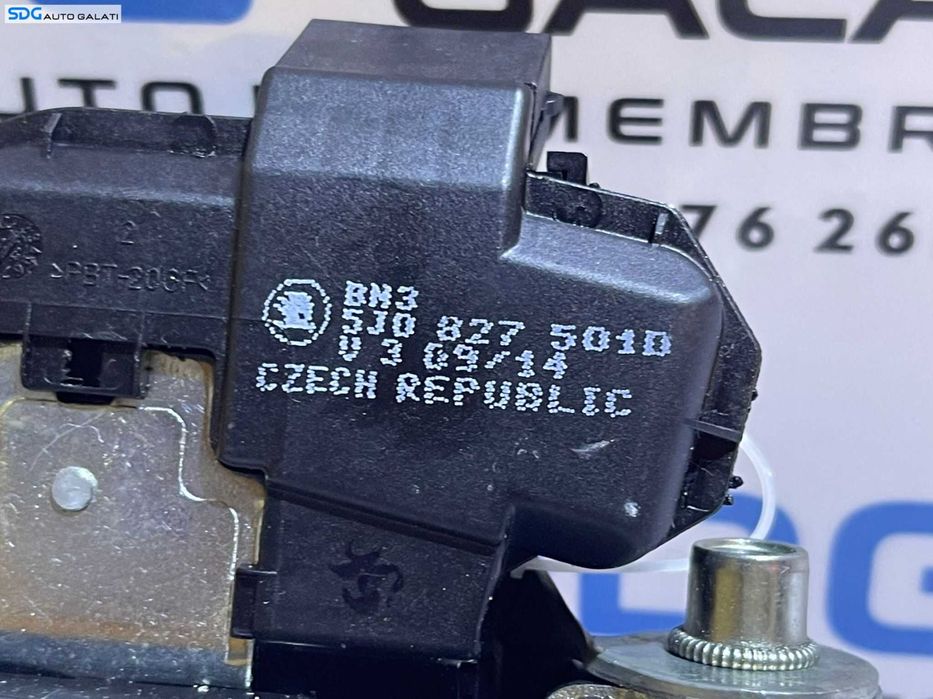 Broasca Incuietoare Hayon Haion Capota Portbagaj Skoda Fabia 2 Hatchback 2007 - 2015 Cod 5J0827501D 5J0827501B [B3328]