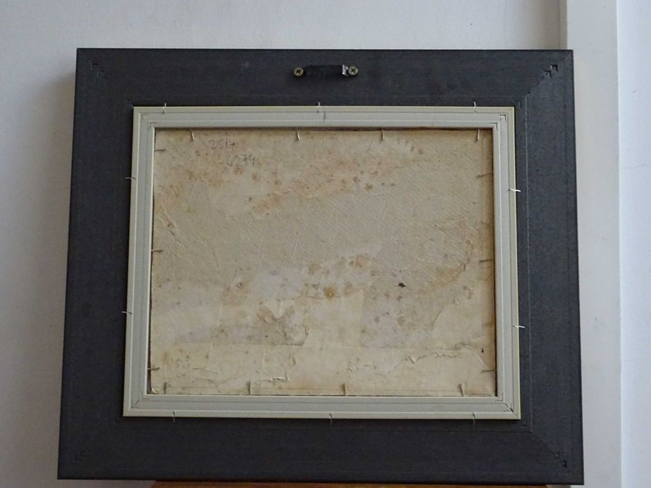 Tablou Rudolf Schweitzer-Cumpana ’Car cu boi’| Pictura pe carton