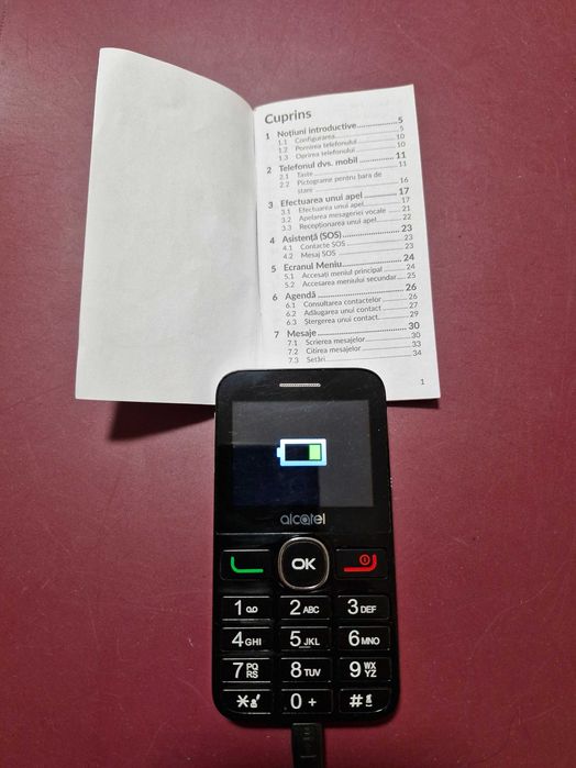 Vănd   telefon mobil pentru seniori alcatel  model DCS-ALC-050B