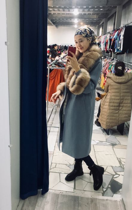 Пальто зимний в очень хорошем состоянии