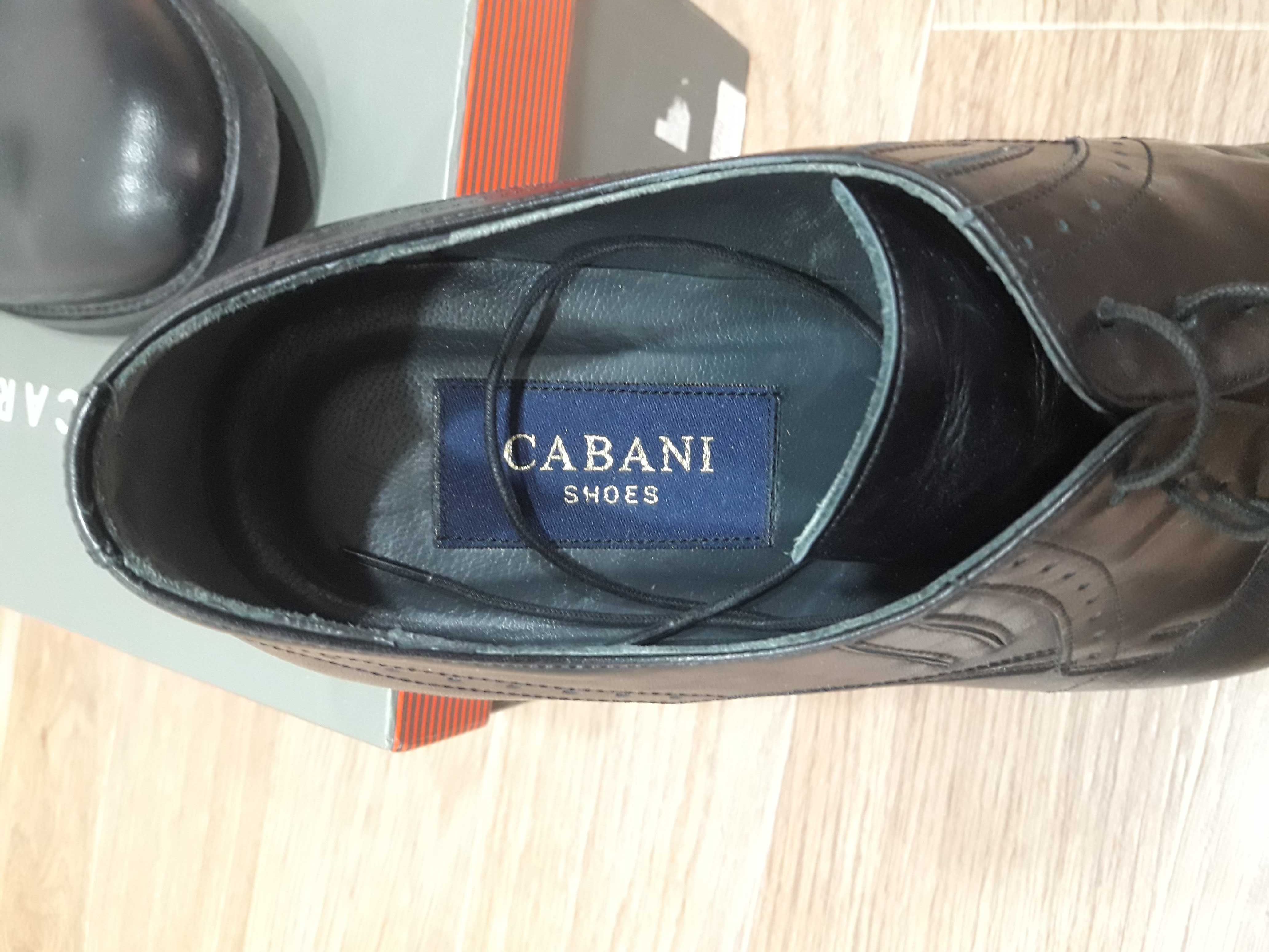 Cabani. Кожаные мужские туфли