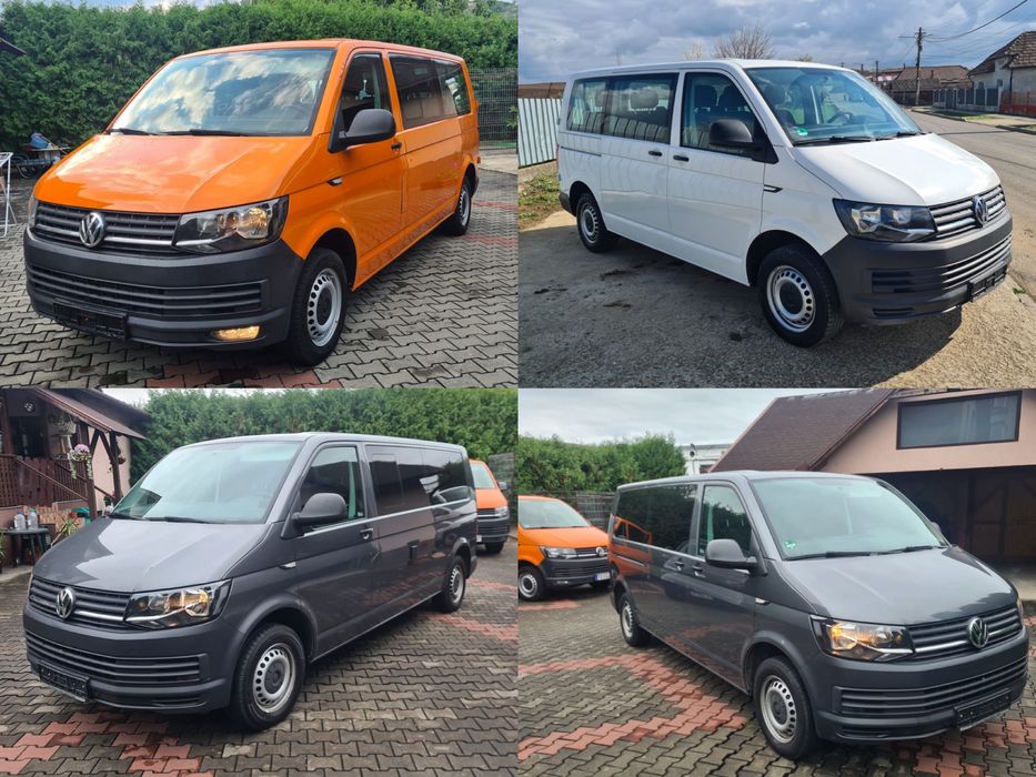 Volkswagen VW T6, 2017, 9 locuri, LUNG, 2.0 TDI