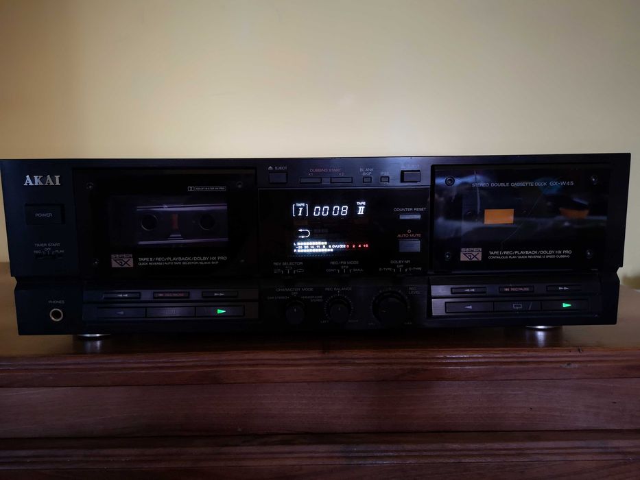 Akai AA-V1200 5-Channel Receiver/Amplificator/Tuner/Radio,Deck GX-W45