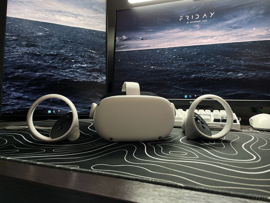 Vr очки Meta Quest 2 в хорошем состоянии