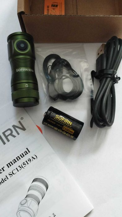 Sofirn SC13 cu Nichia 519a (sau cu SST40)