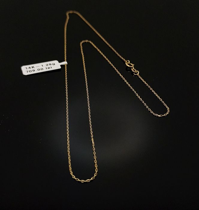 Bijuteria Royal lant din aur 14k 1.29 gr