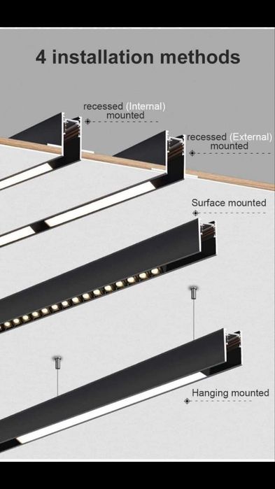 Magnit rels va aksesuarlar optom narxlarda profili qalin