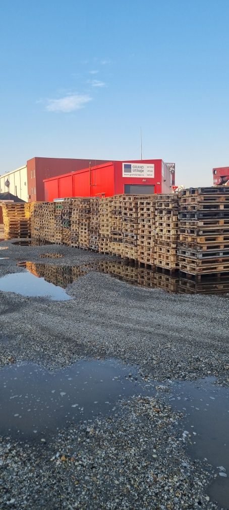Vând paleti euro și NON euro