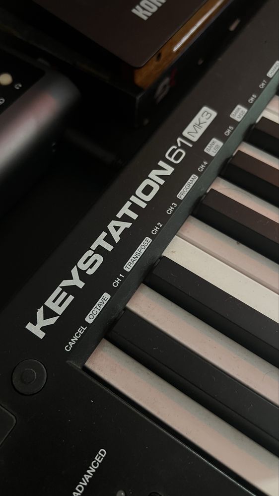 MIDI-клавиатура M-Audio Keystation 61 MK3 Black
