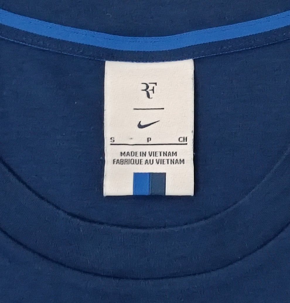 Nike RF Roger Federer Tee оригинална тениска S Найк памук Федерер