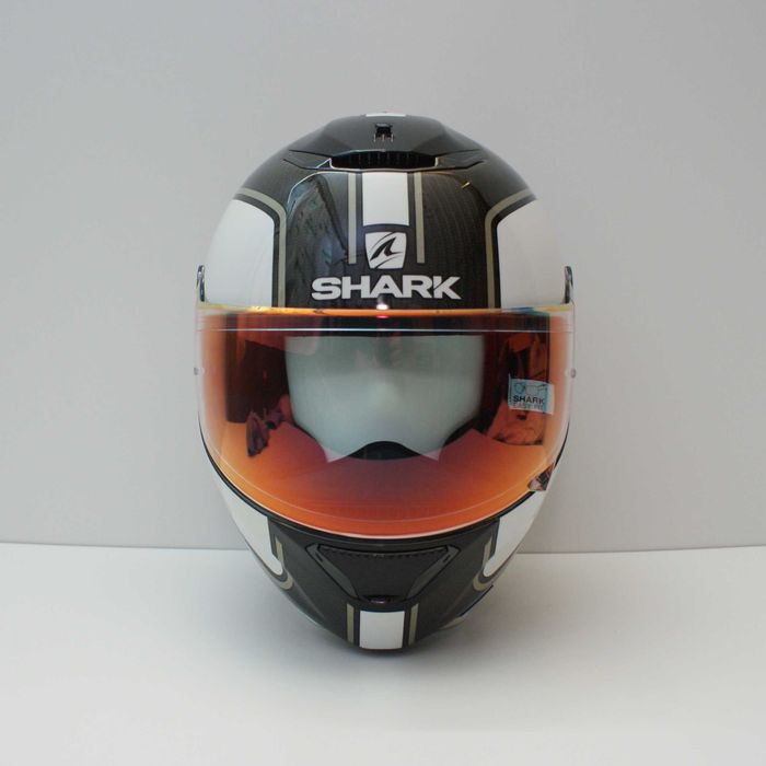 Каска за мотор SHARK SPARTAN Carbon Priona White размер S