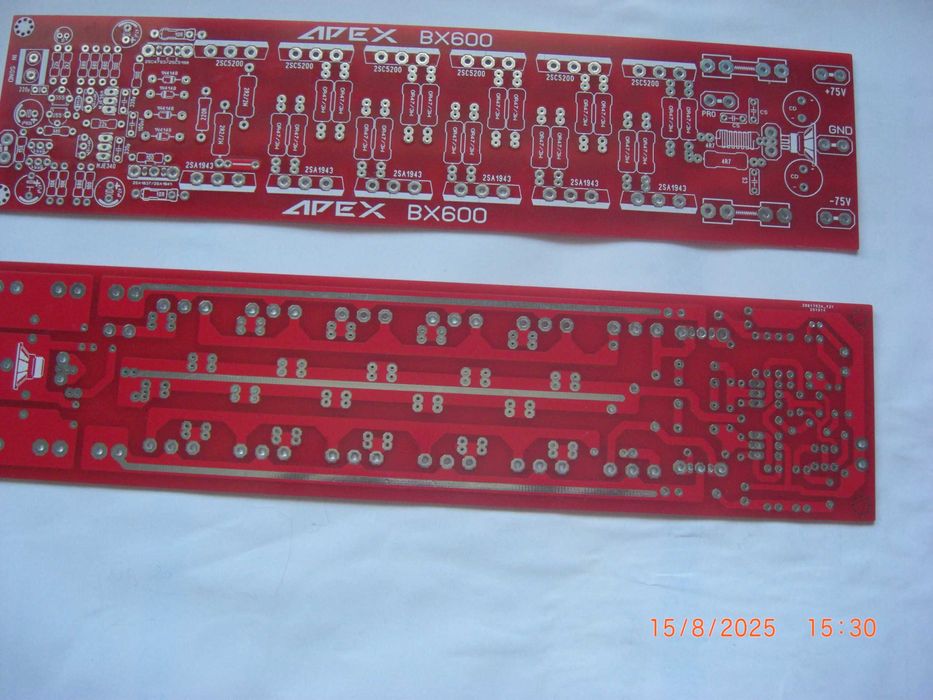 cablaj (amplificator clasa d  ab )  400 watt / apex  b 600