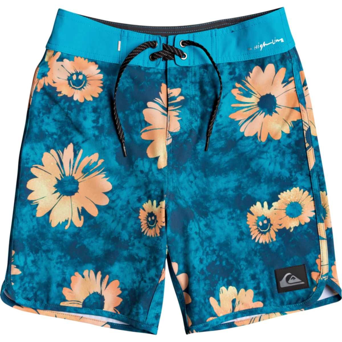 Quiksilver Highline Sprayed Daisy 17" BoardShorts ОРИГИНАЛ плажни/плув