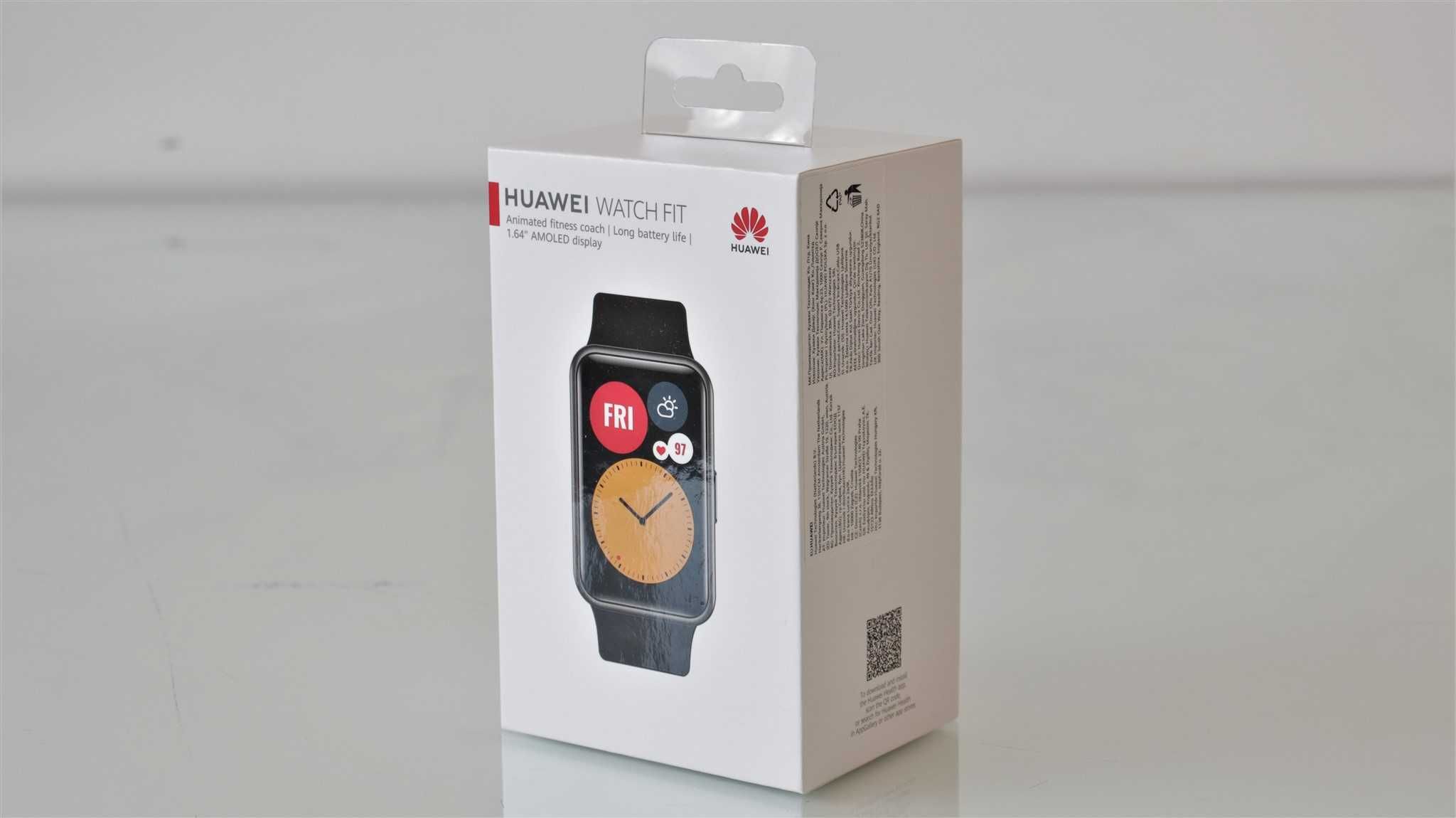 Ceas Smartwatch Huawei Watch Fit Black Negru nou sigilat