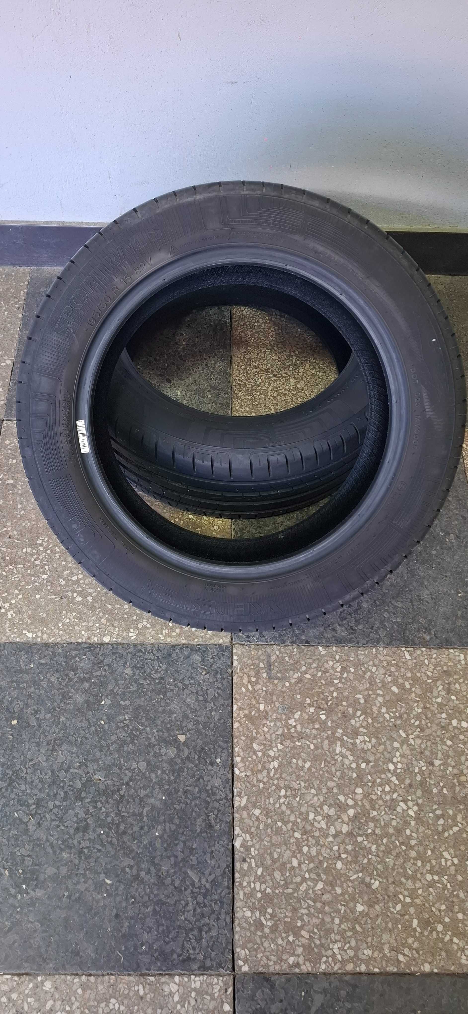 2бр. 195/50/15 Vredestein 7.3mm грайфер, дот 20г. Безплатен монтаж