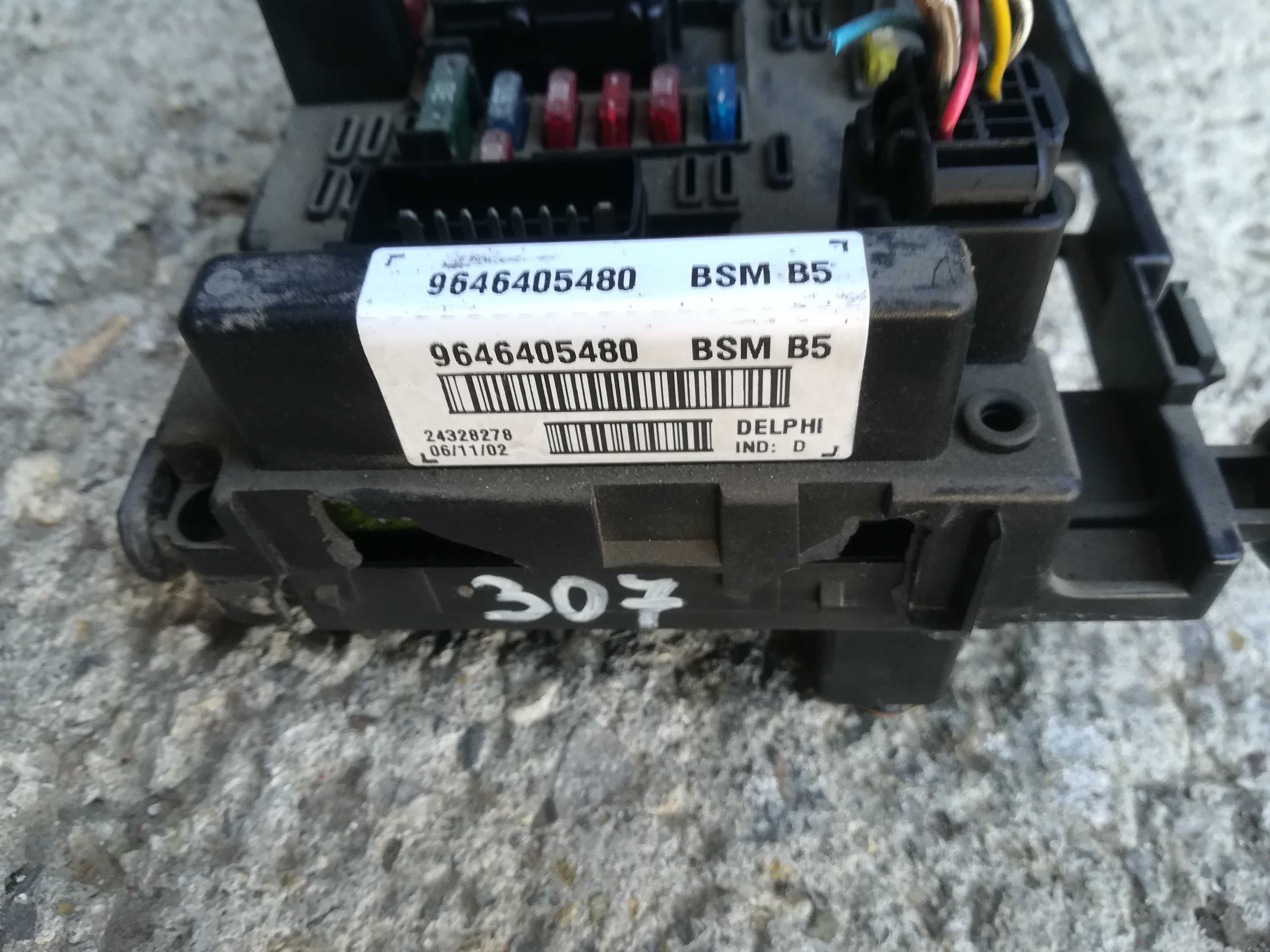 Peugeot Пежо 207 307 BSM B5 R07 БСМ модул табло бушони