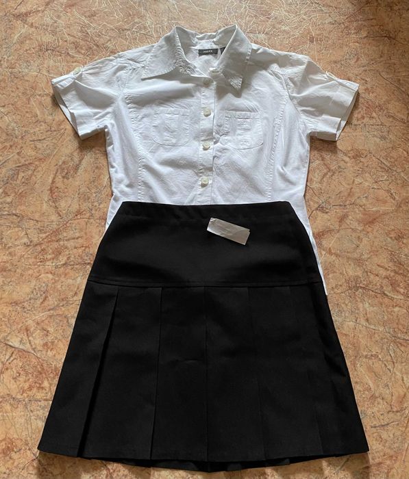 Школьная юбка бренд Marks Spencer 9-12 лет
