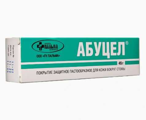 Паста герметик средство ухода за стомой, Абуцел паста, 45г, 60г
