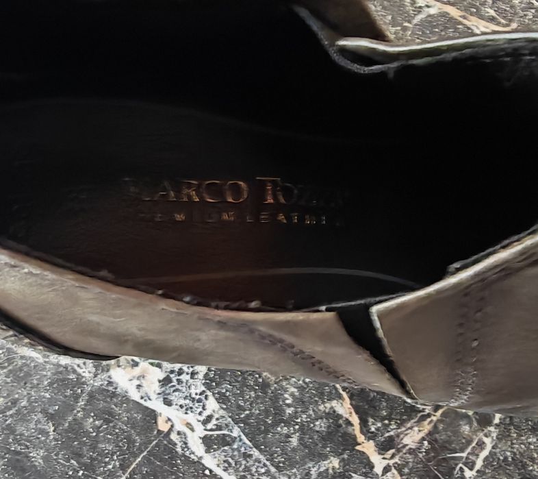 Botine scurte piele Marco Tozzi