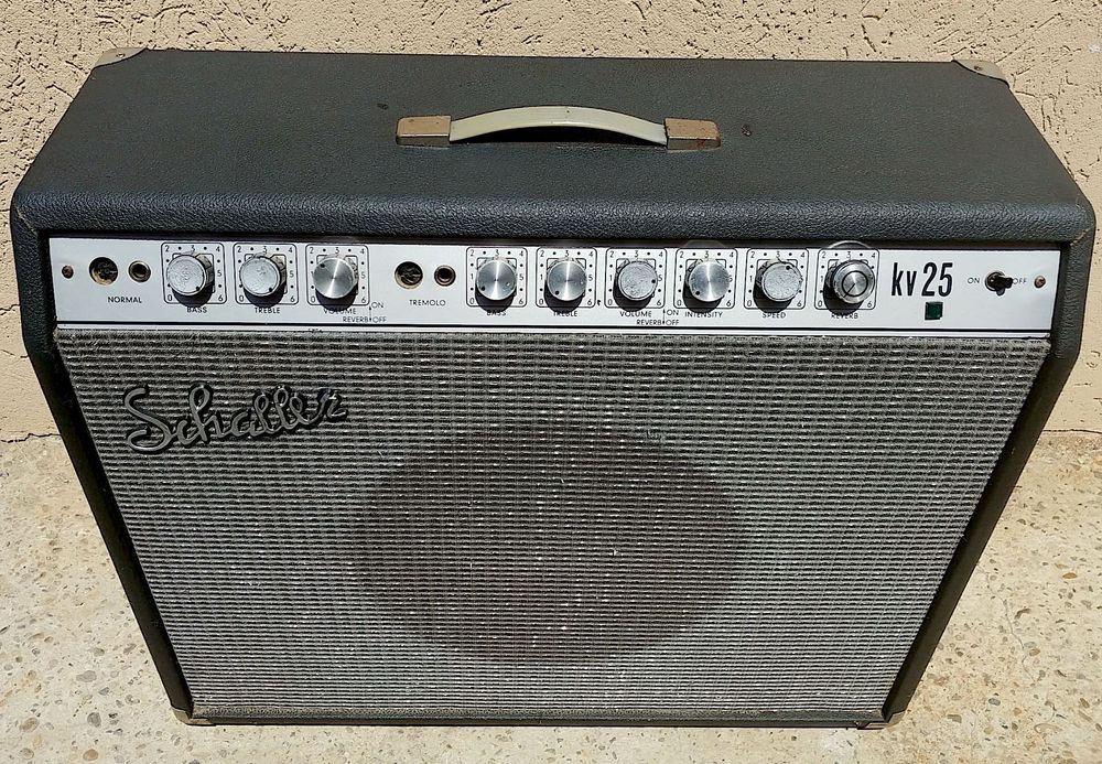 Schaller KV25 reverb combo 12'' Audax P30PA Johnson Marshall Vox