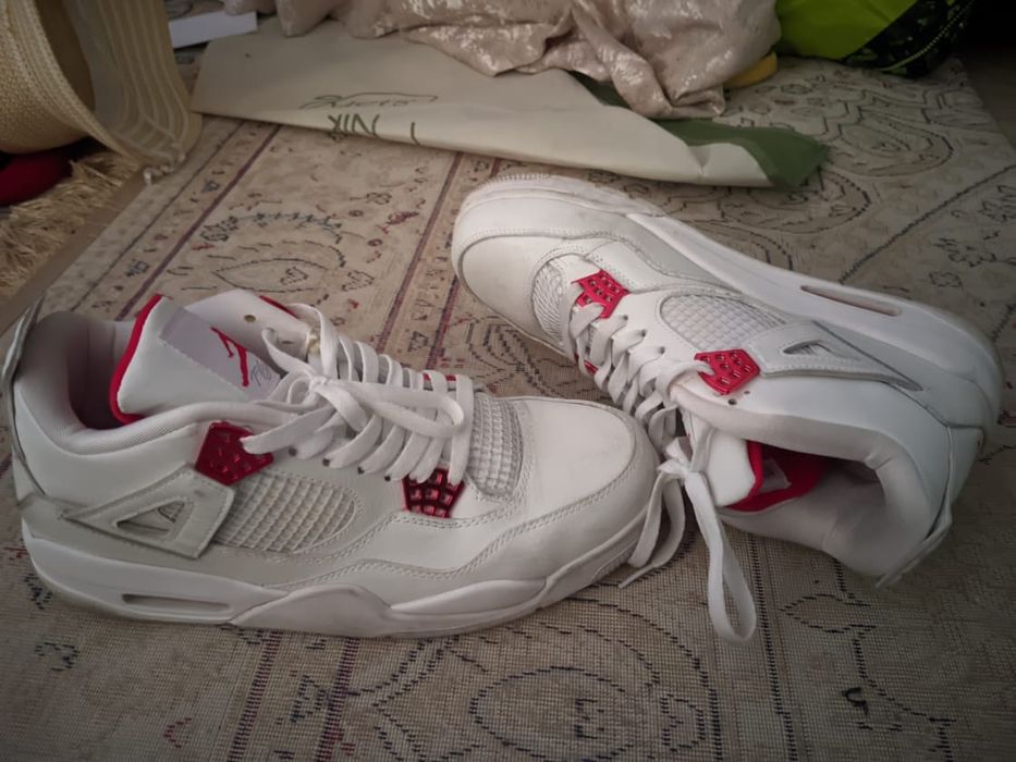 Jordan 4 retro кроссовки 46размер