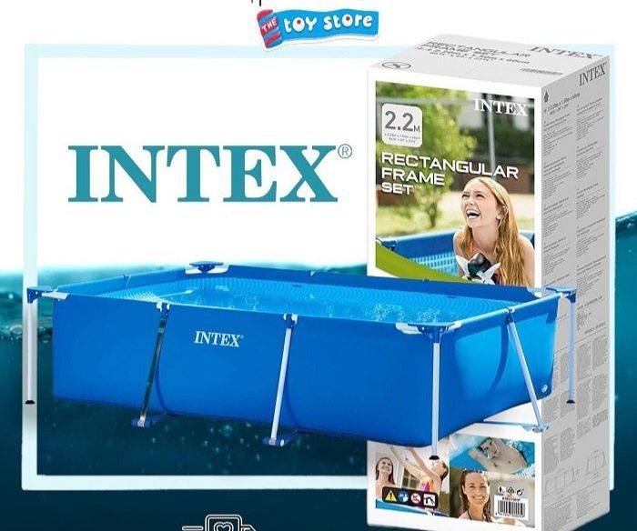 Intex baseyn 2.20×1.50 dostavka+ustanovka