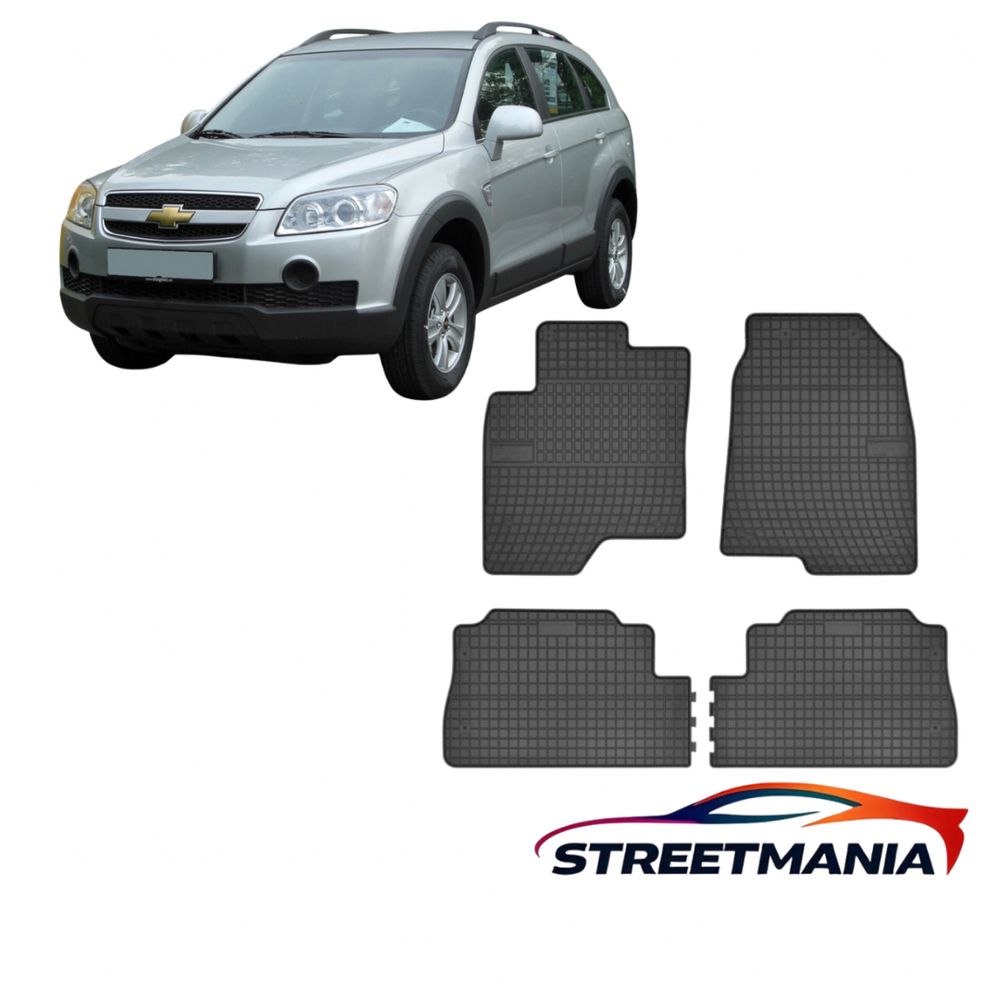 Гумени стелки за Chevrolet Captiva (2006+) – комплект 4 броя, Frogum
