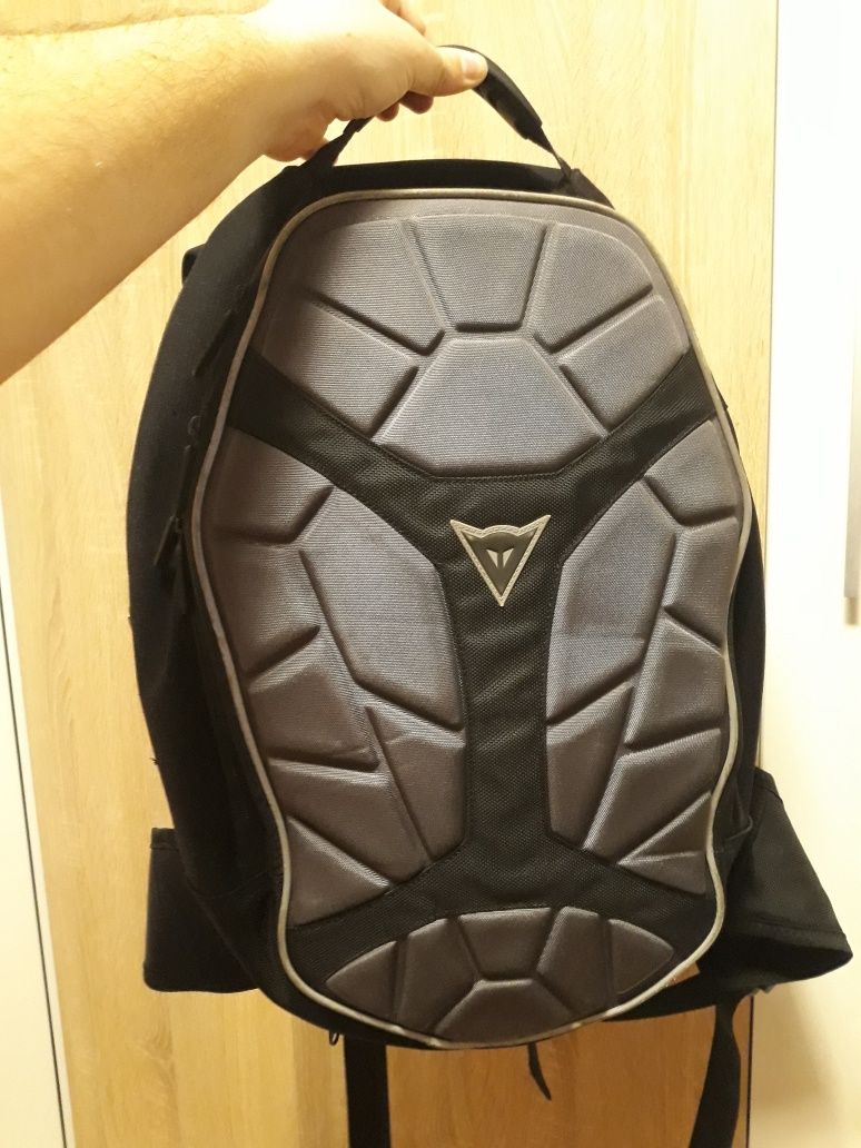 Backpack Dainese D-Exchange negru rucsac motocicleta, protectie ploaie