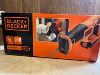 Акумулаторен саблен трион Black & Decker BDCR18N + 4.0ah батерии
