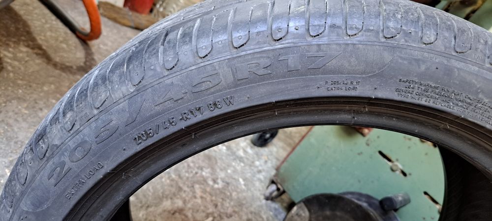 Гуми Pirelli 205/45 R17 RUN FLAT - 7mm