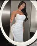 Rochie alba eveniment