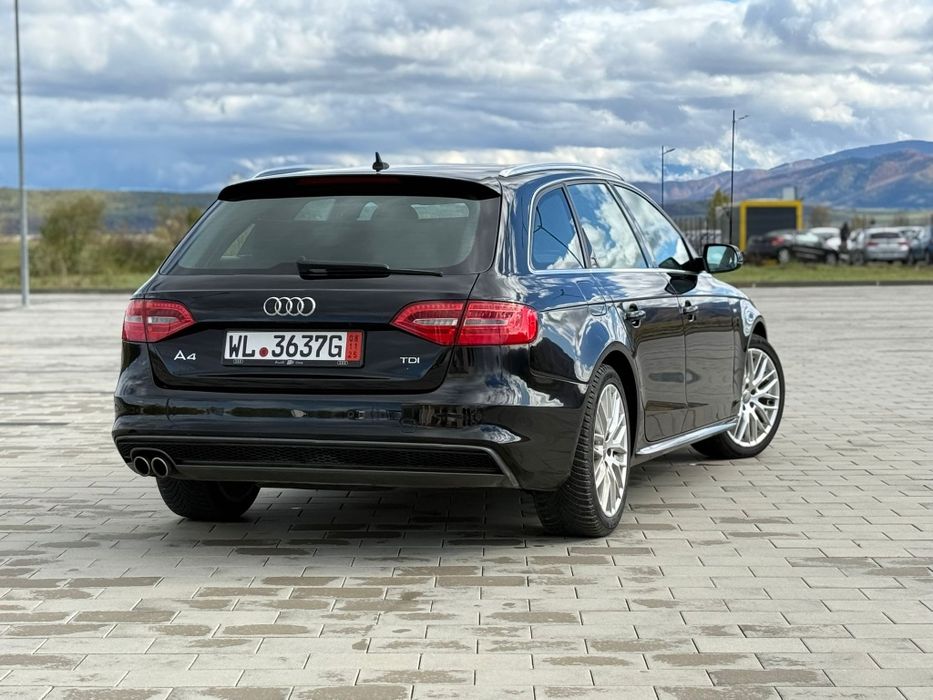 Audi A4 2.0 TDI 190 CP 3xS-line. Euro 6. Full asist / panoramic/