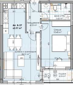 Продава се Двустаен апартамент в Пловдив, Кършияка - 80 кв.м за 1783 €/кв.м - Снимка #6