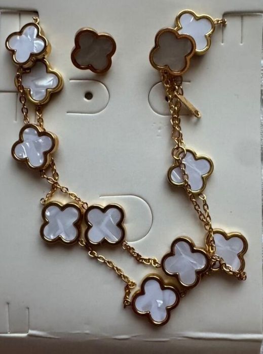 Bijuterii copie Van Cleef & Arpels bratara colier si cercei autiu