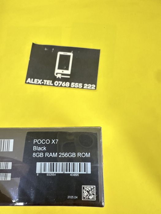 Xiaomi Poco X7 5G 256GB 8GB RAM Dual Sim Black Sigilat