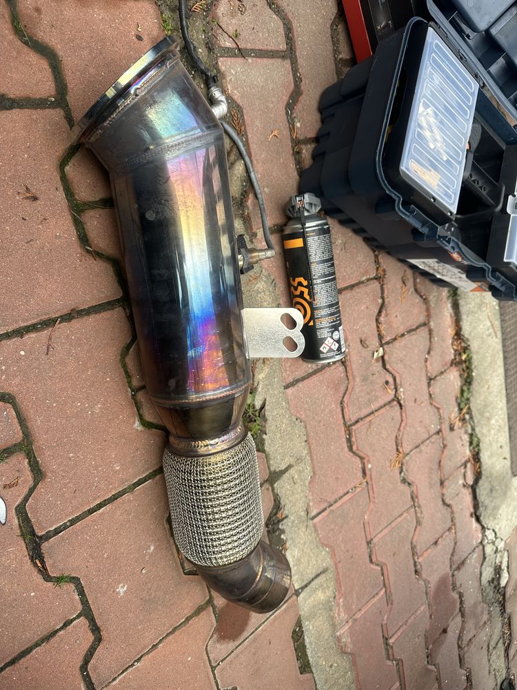 Downpipe pipe burlan b58 bmw , catless tuning b48 b58 s58 good pipe