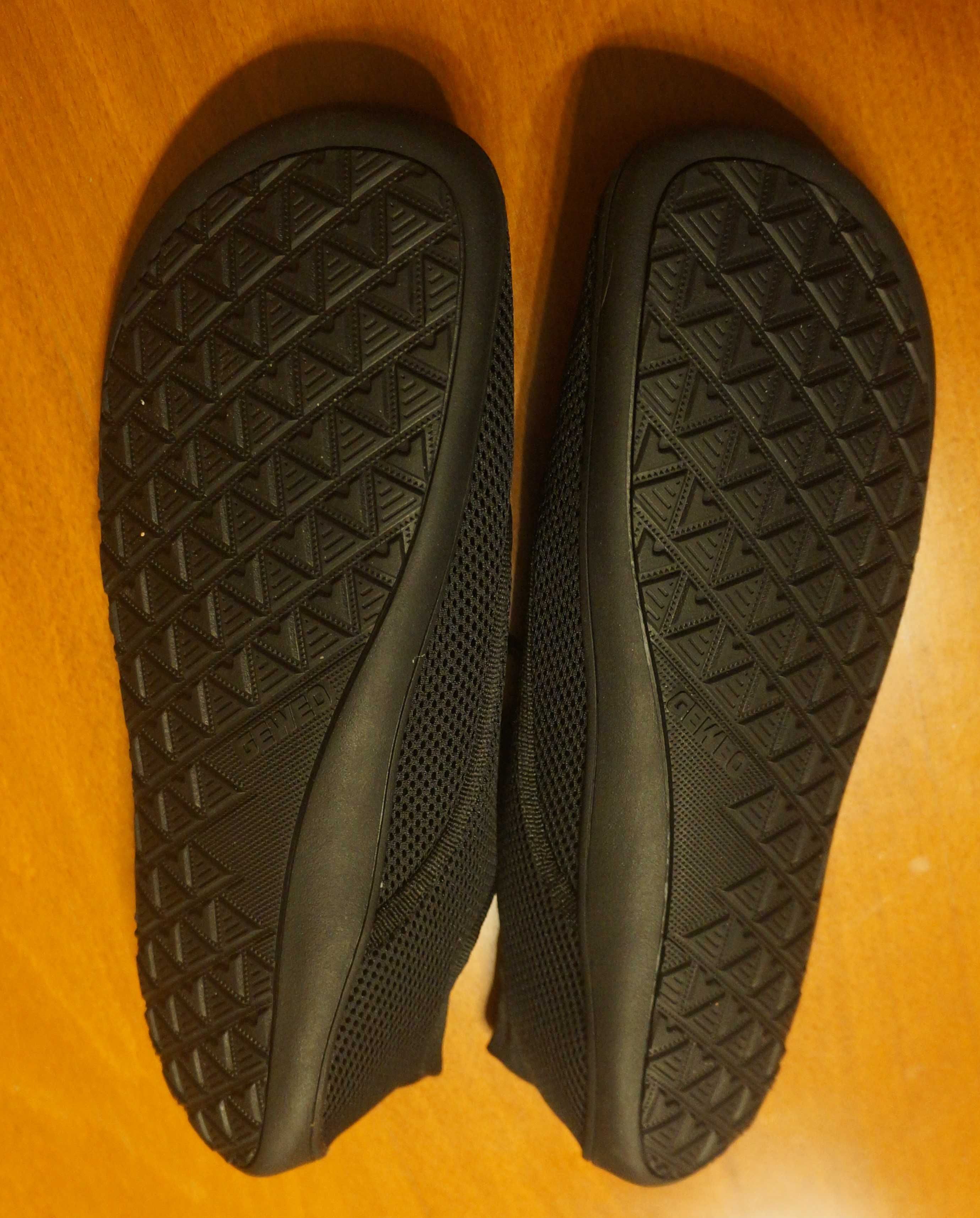 Босоногая обувь (barefoot) Geweo, р-р 42 - 42.5, черные и серые